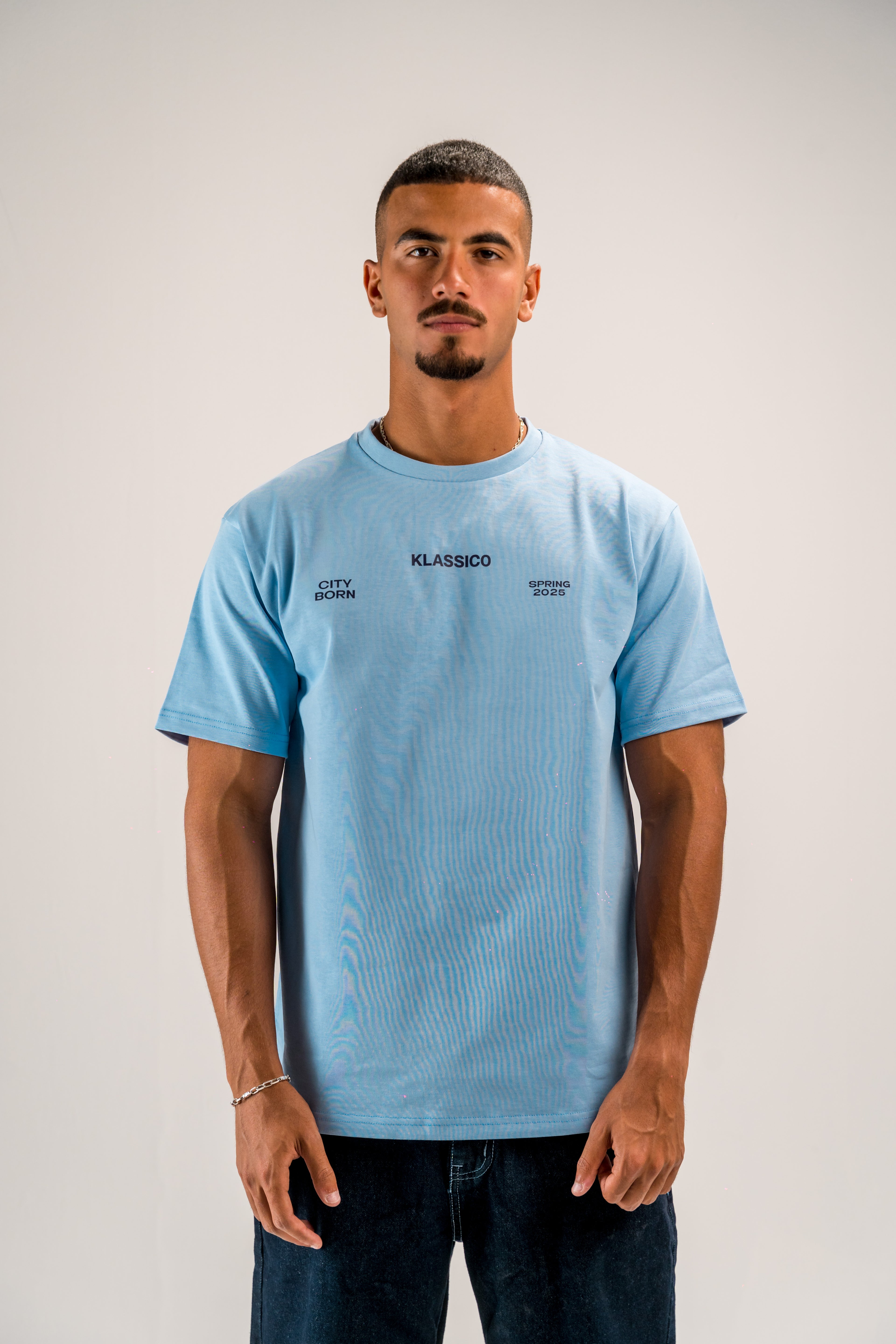 PROJECT BY K BABY BLUE TEE