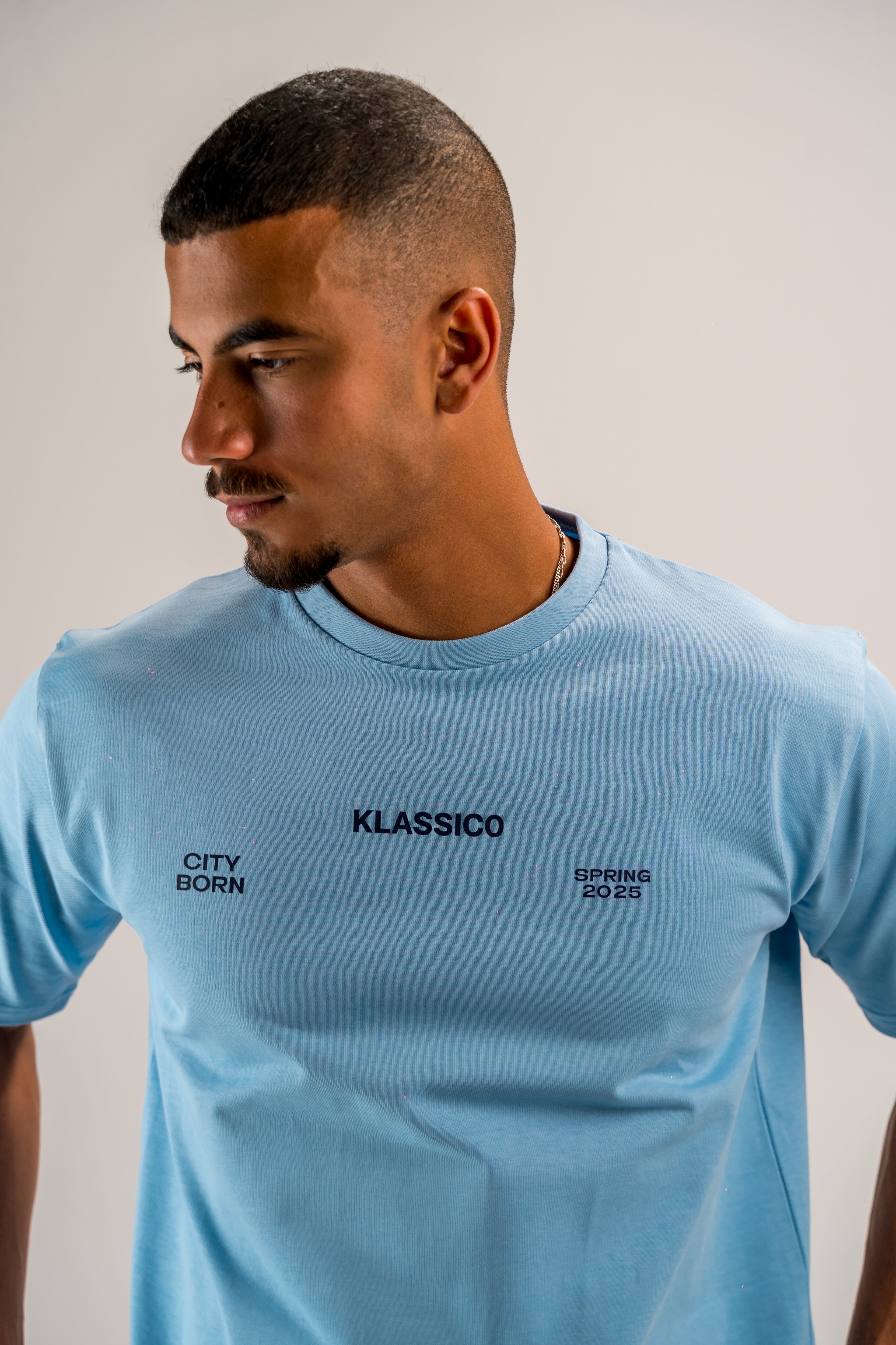 PROJECT BY K BABY BLUE TEE