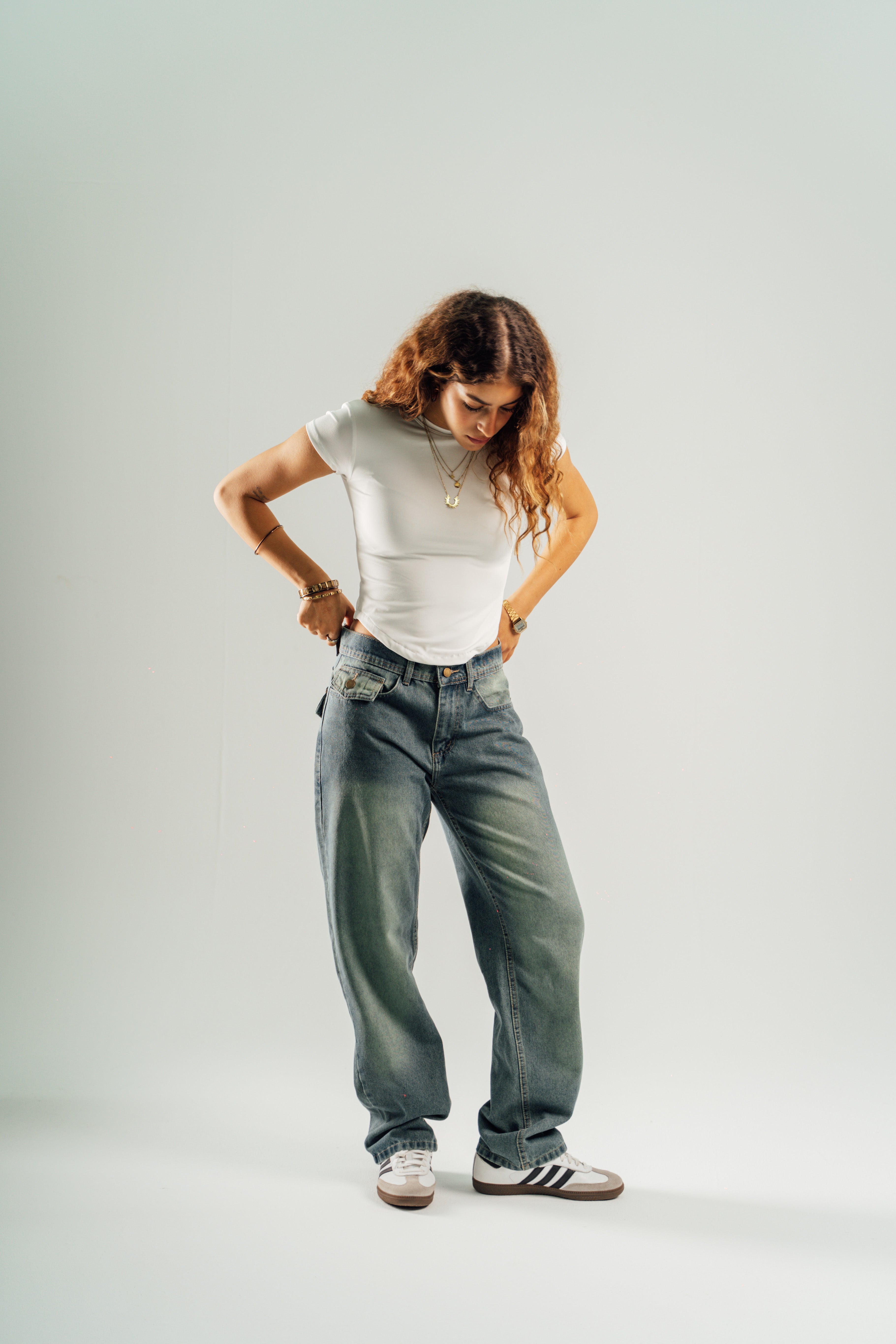 Blue denim