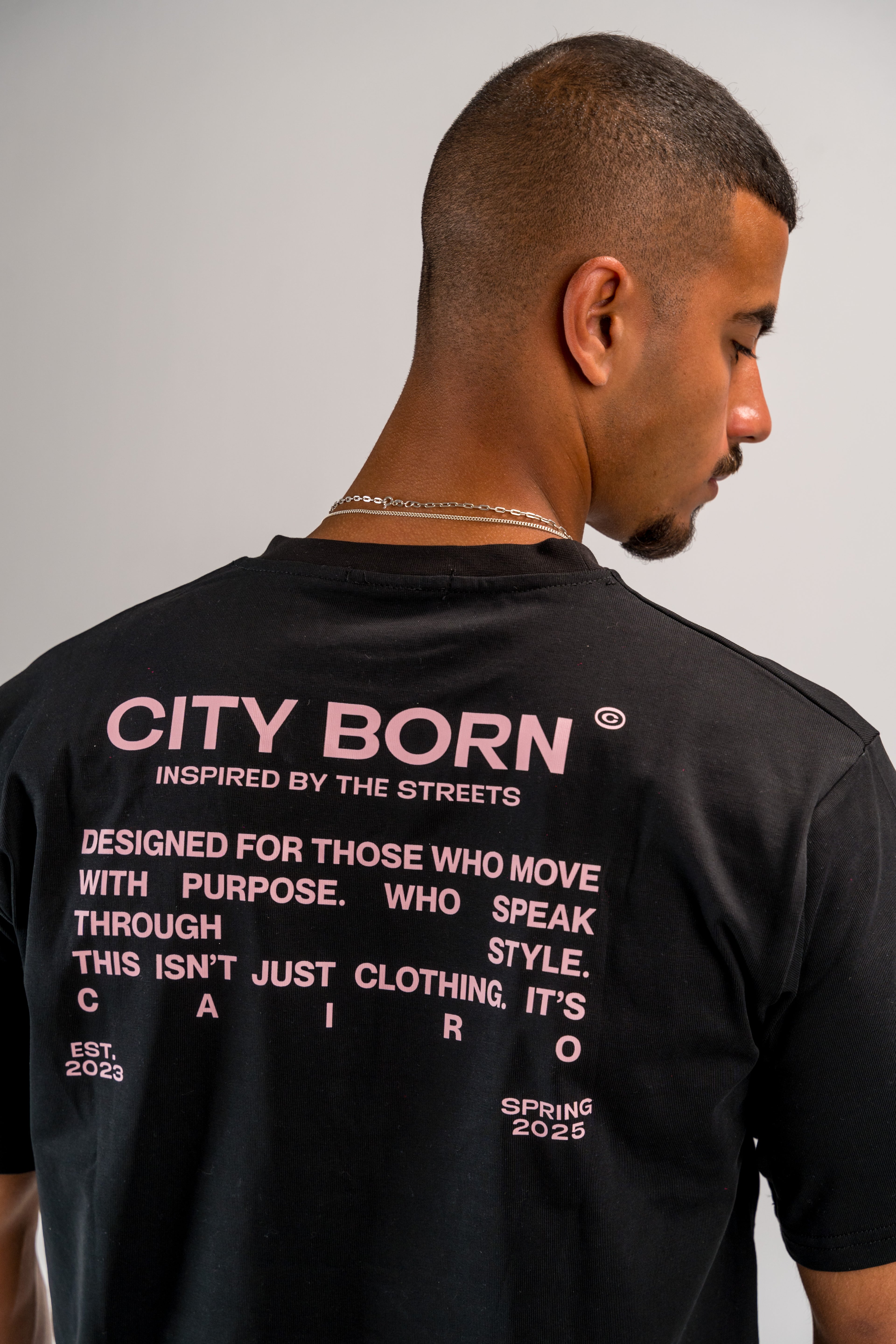 PROJECT BY K BLACK TEE