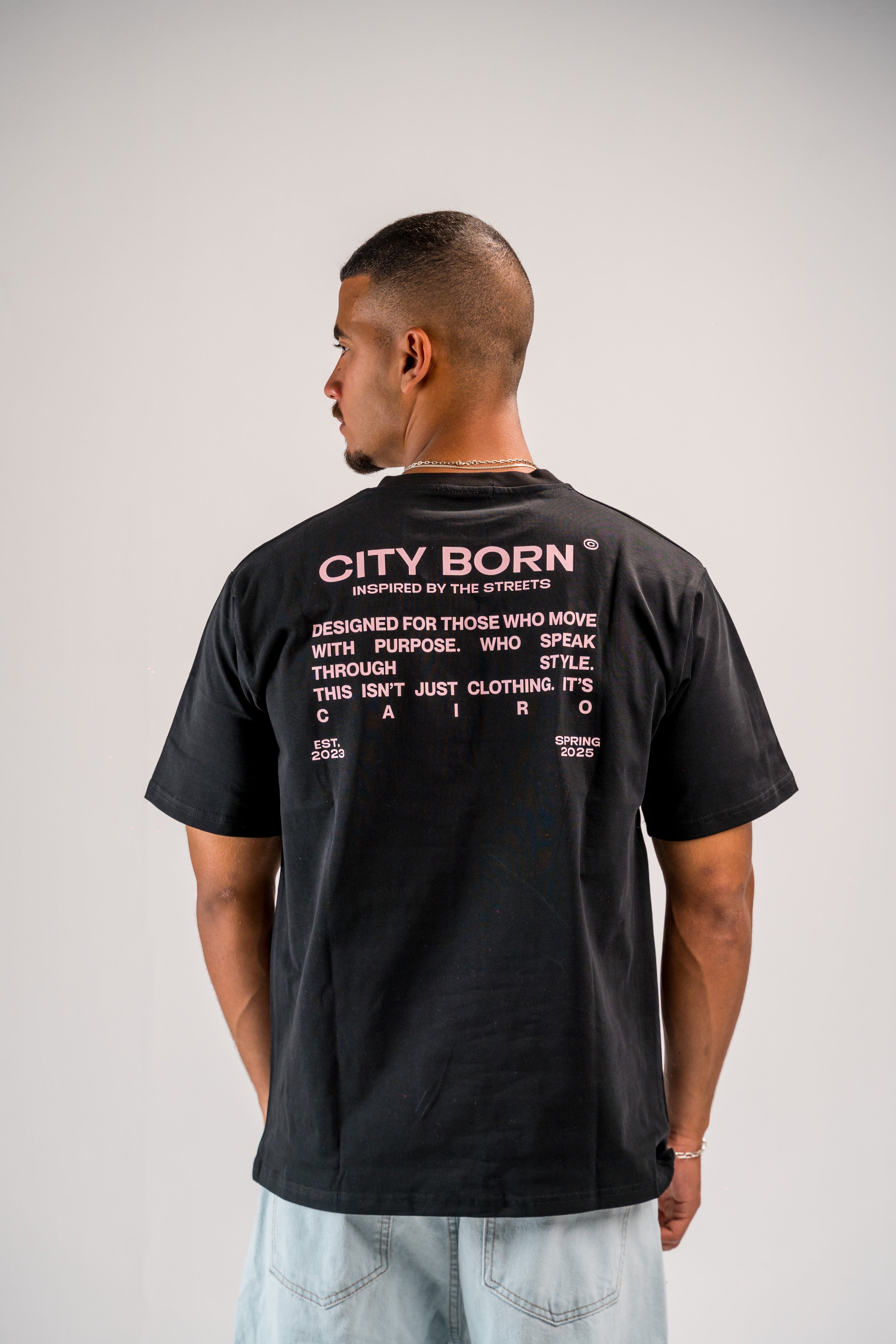 PROJECT BY K BLACK TEE