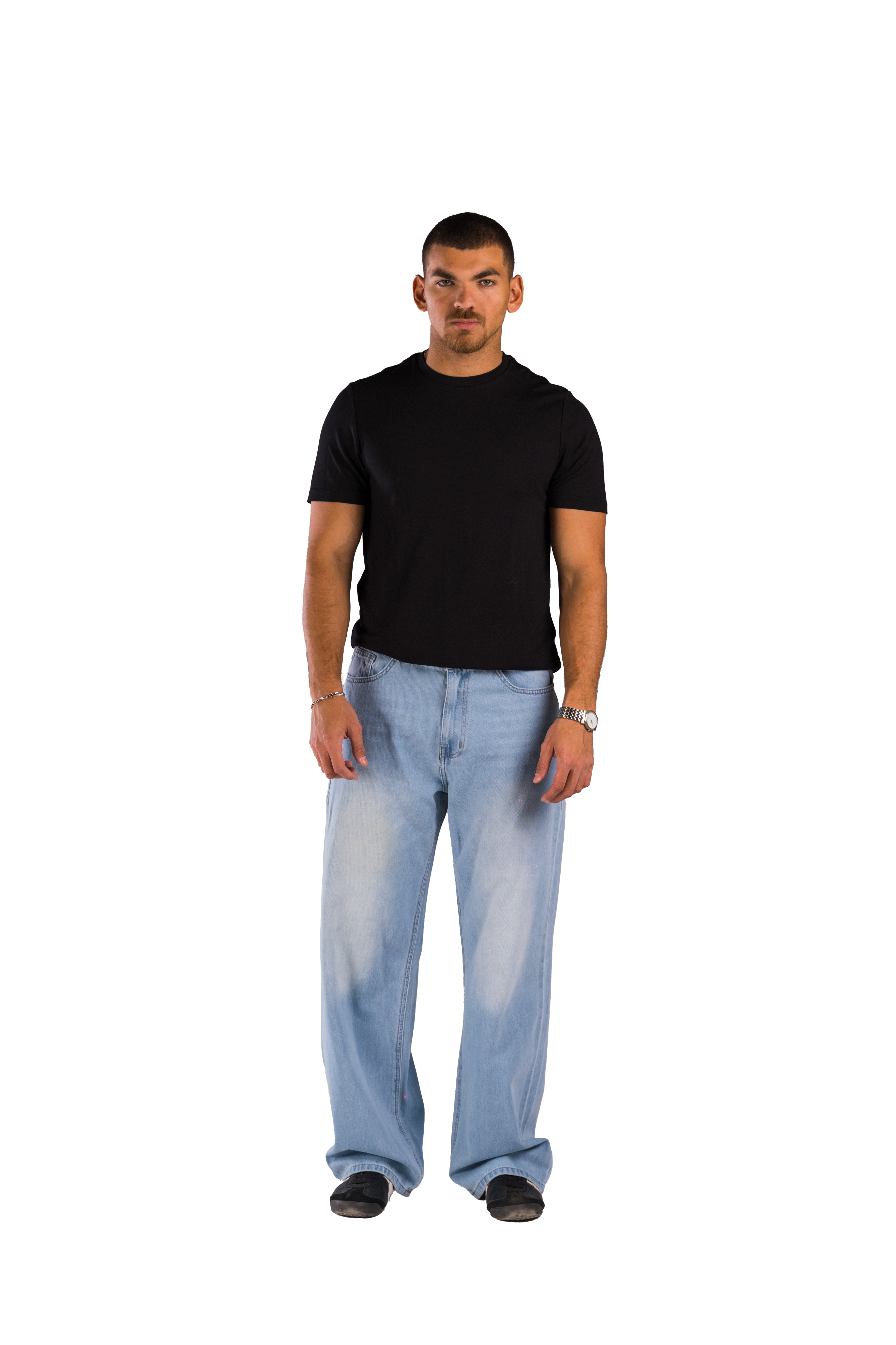 K BASIC LIGHT BLUE DENIM