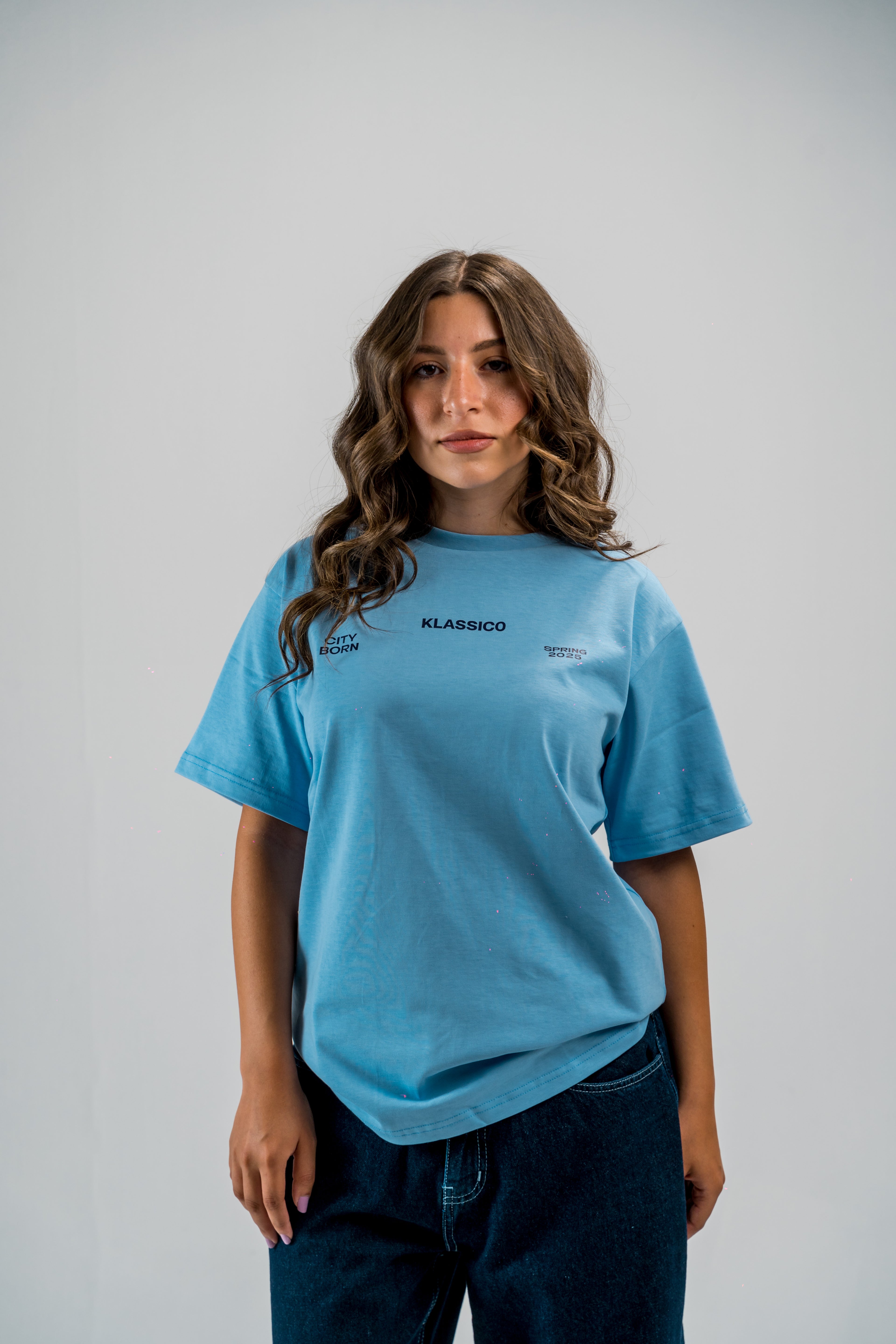 PROJECT BY K BABY BLUE TEE