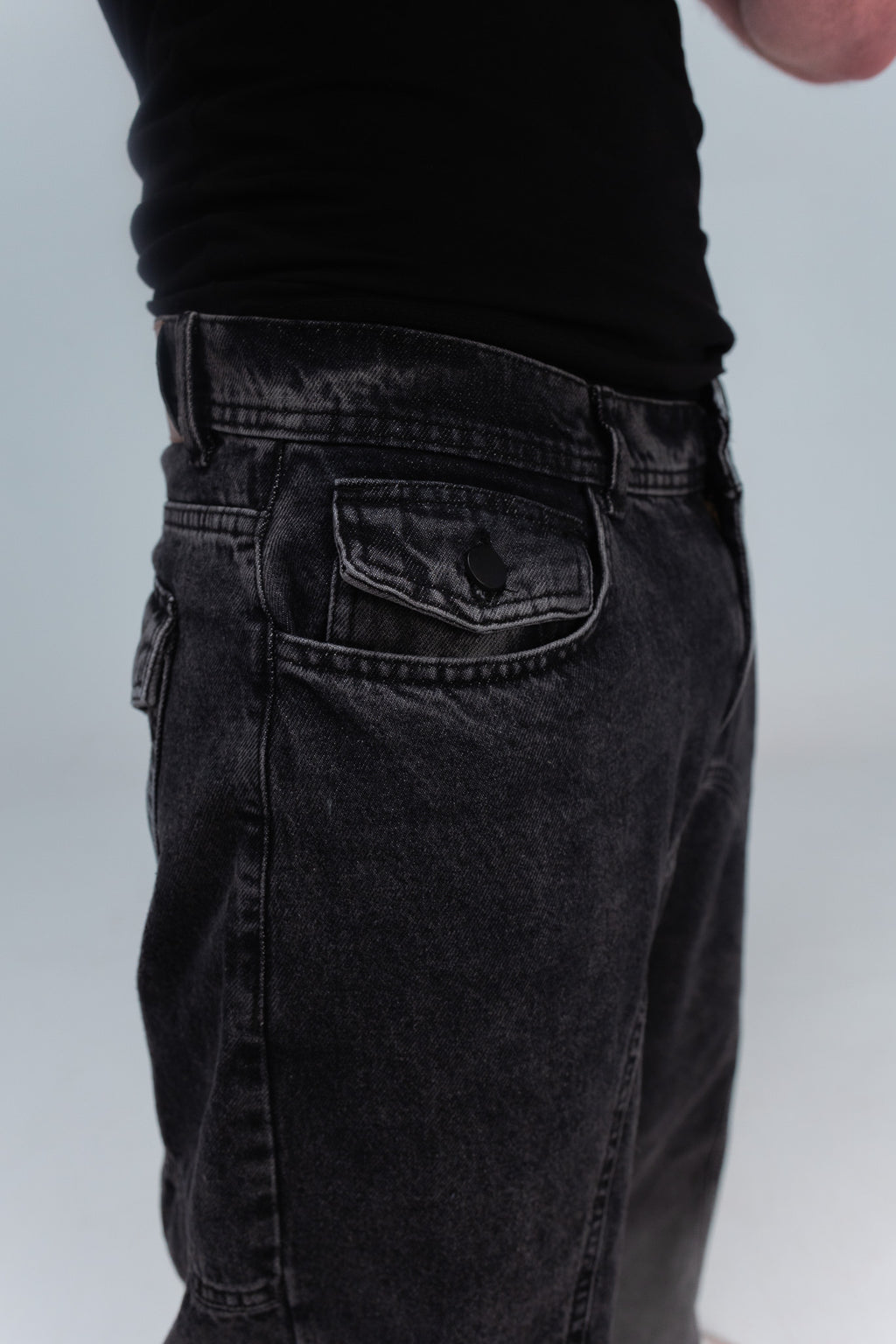 Charcoal denim