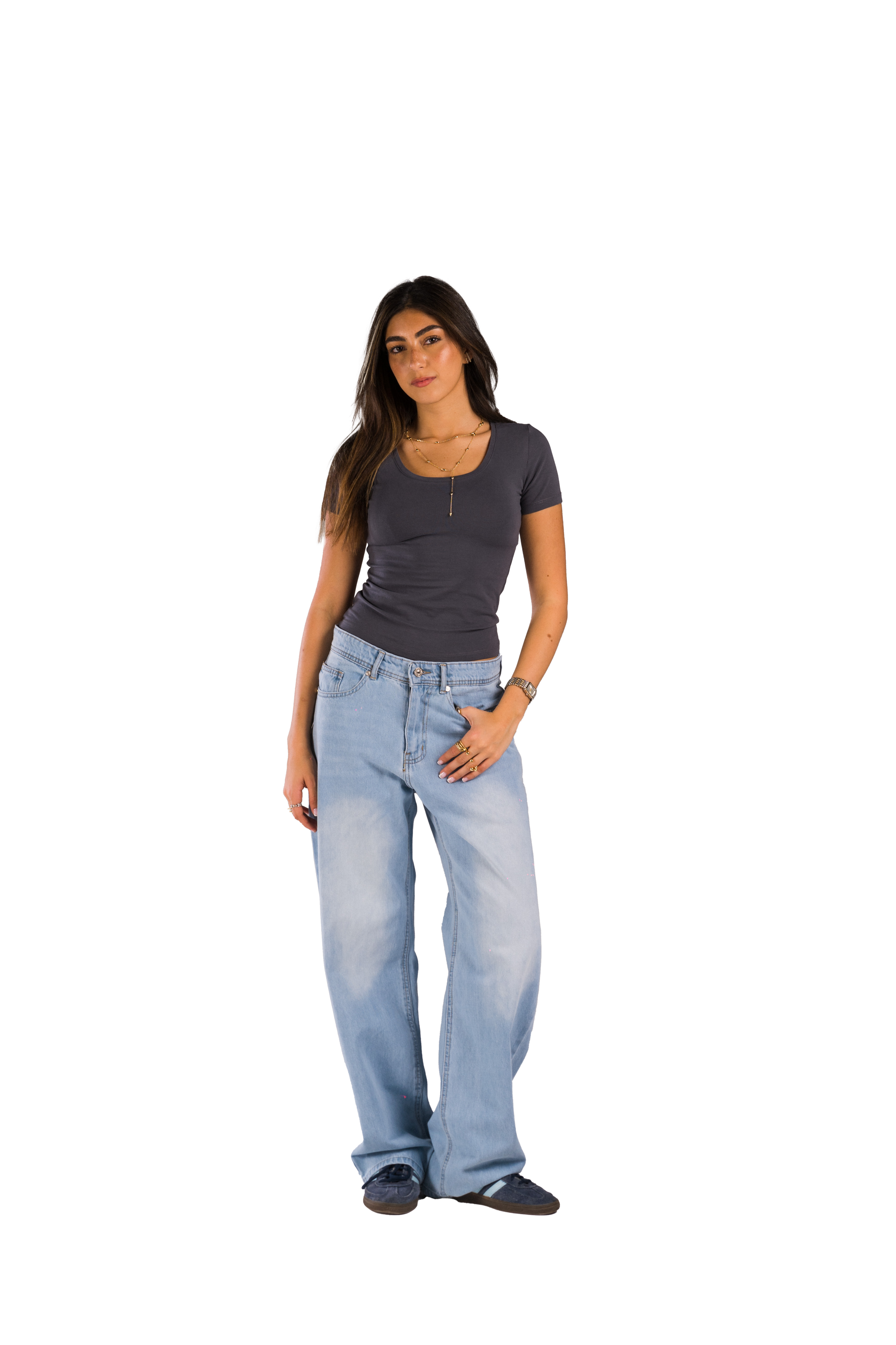 K BASIC LIGHT BLUE DENIM