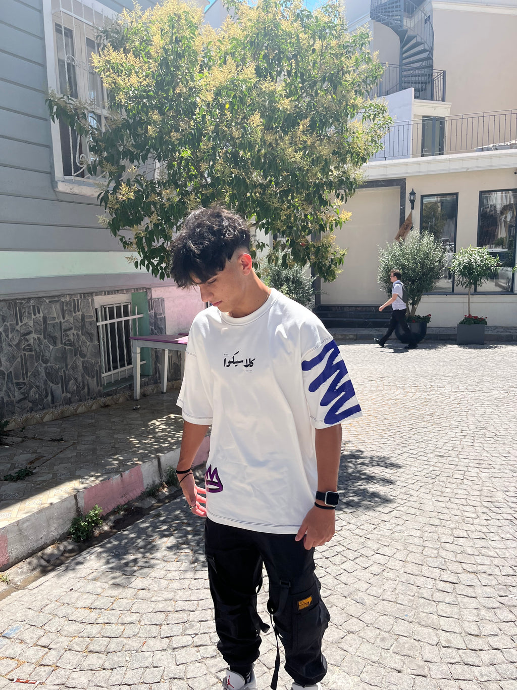 Hady el sor3a white T