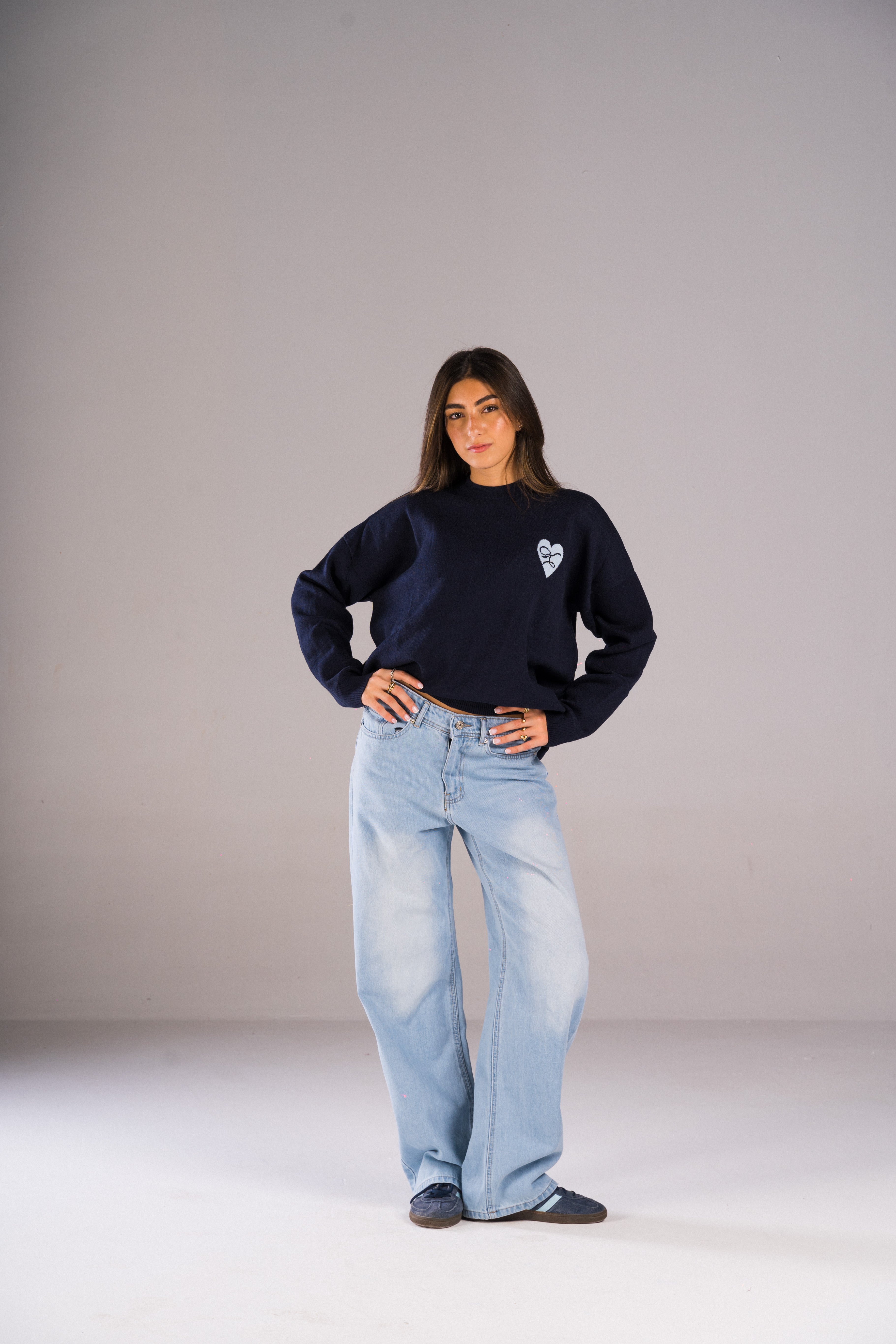 NAVY KNITWEAR