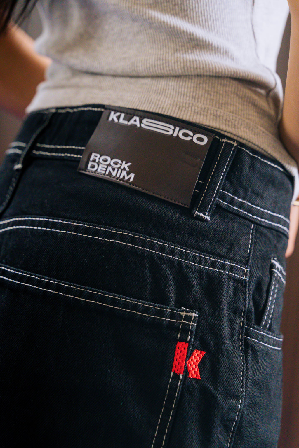 K BLACK DENIM