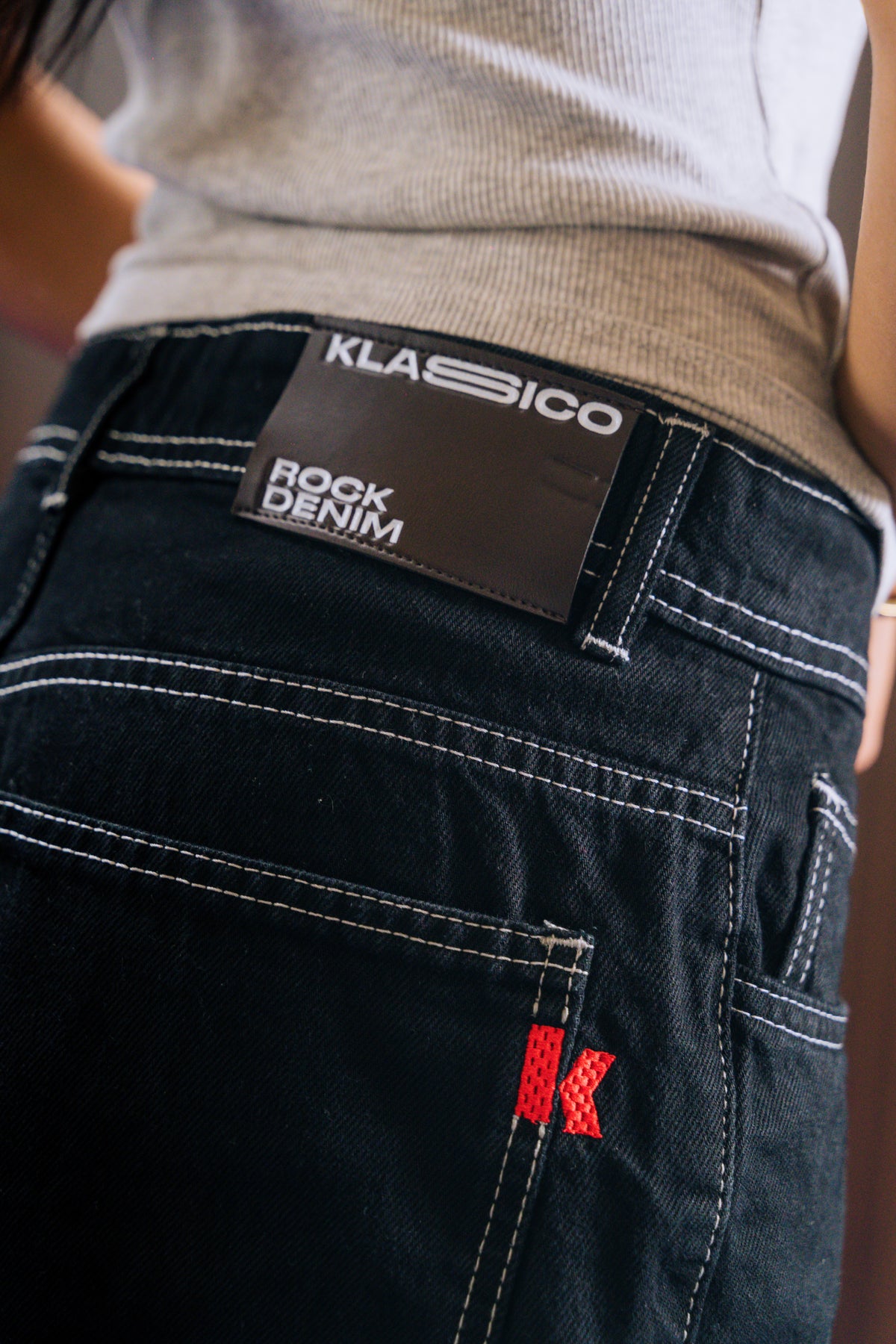 K BLACK DENIM