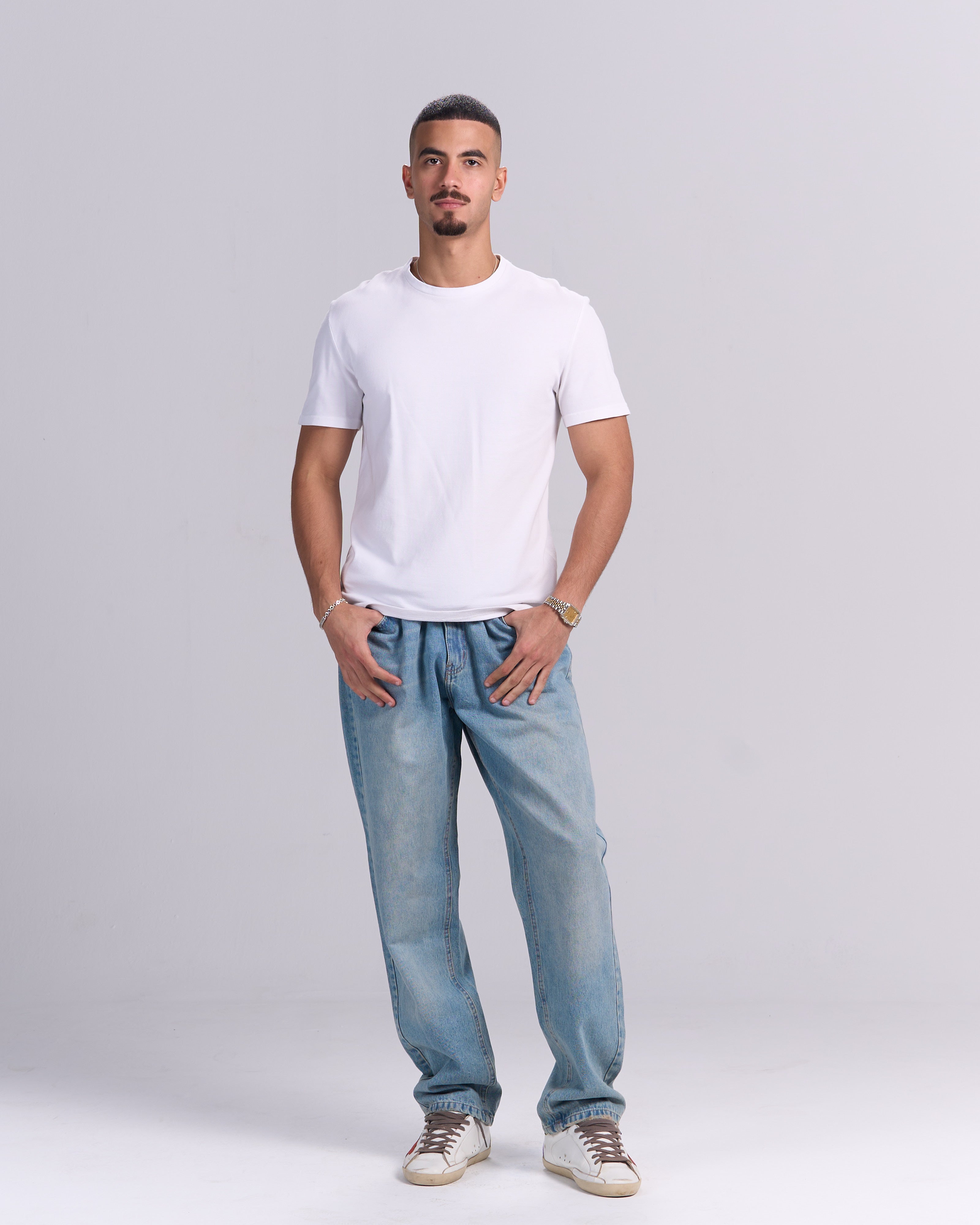 Klassico Straight Fit – Light Blue