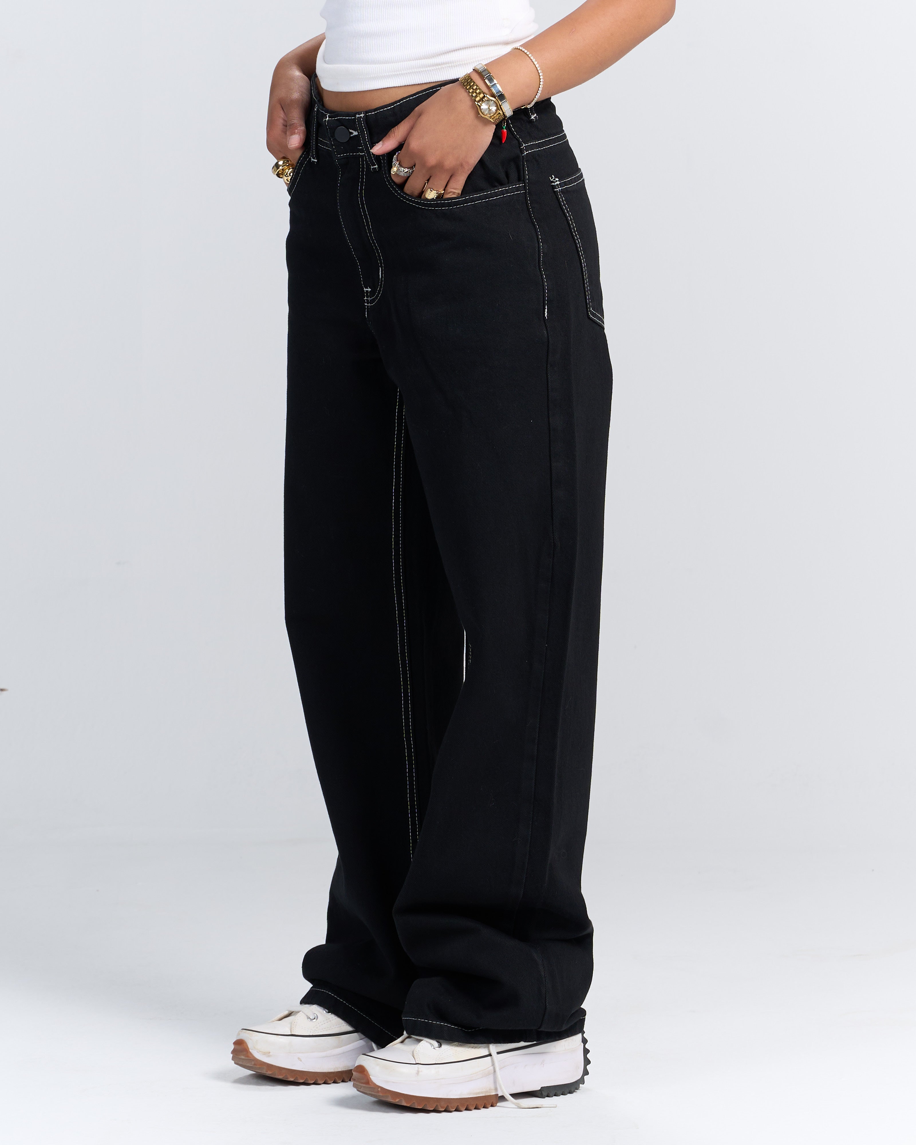 K BLACK DENIM