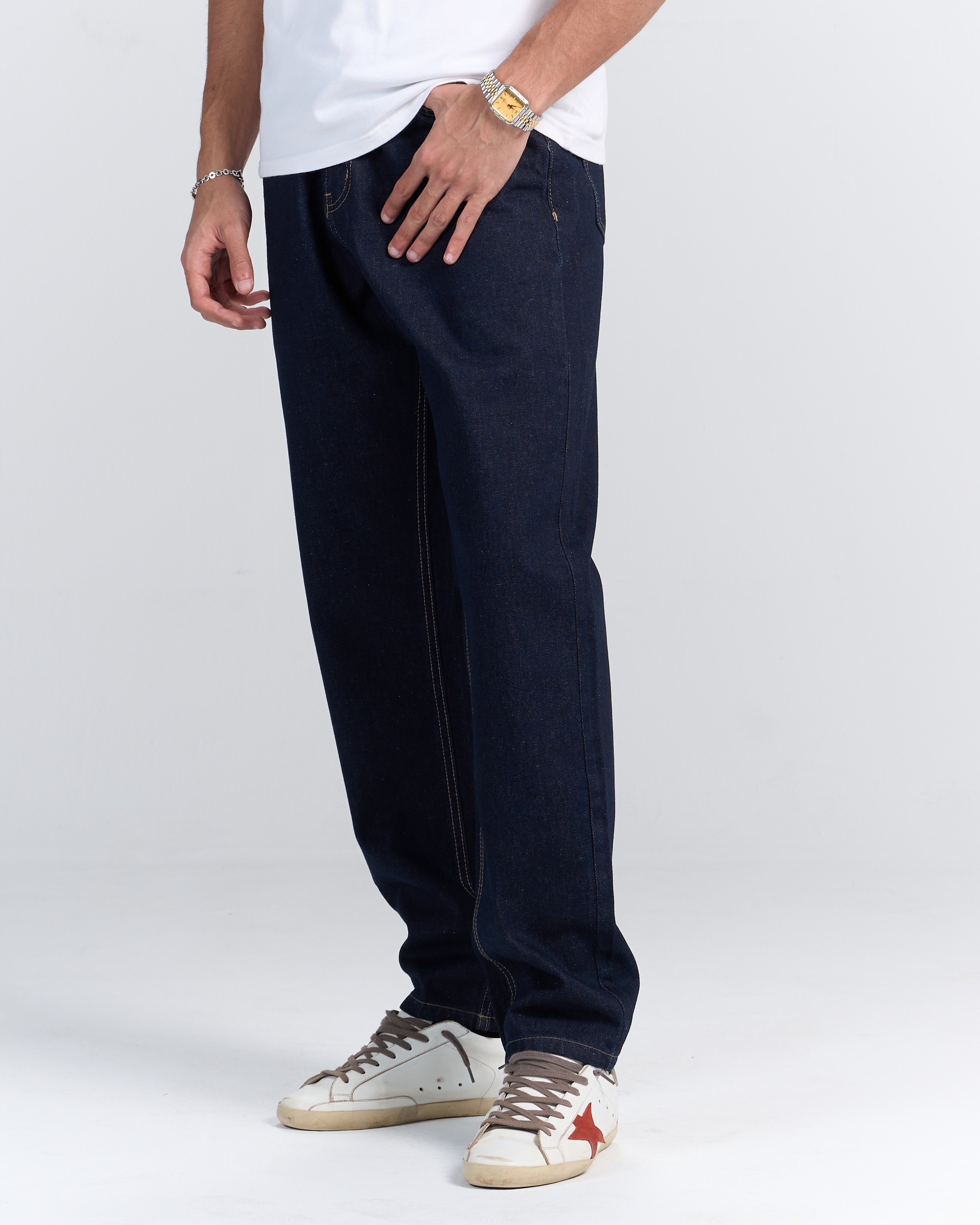 Klassico Straight Fit – Navy