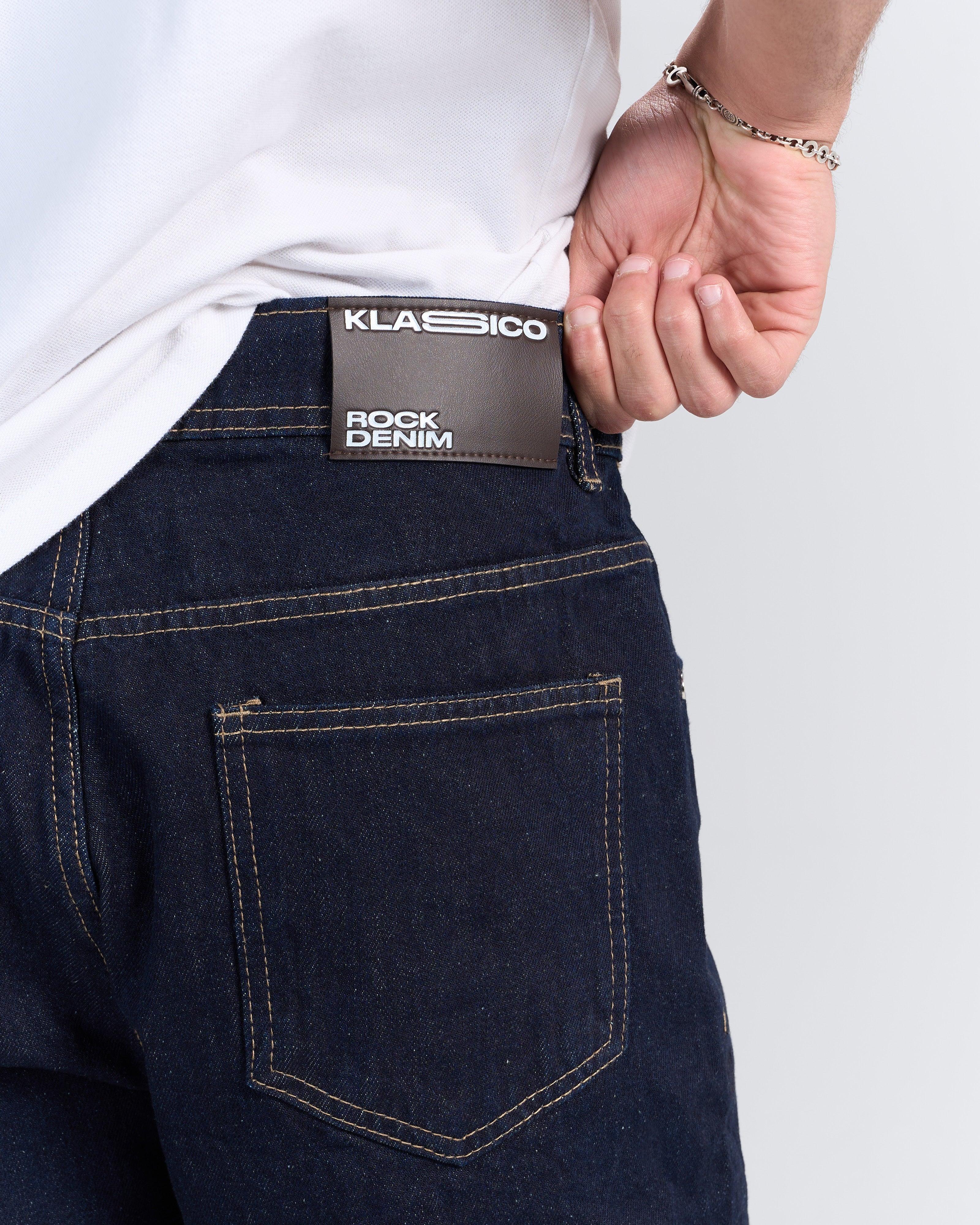 Klassico Straight Fit – Navy