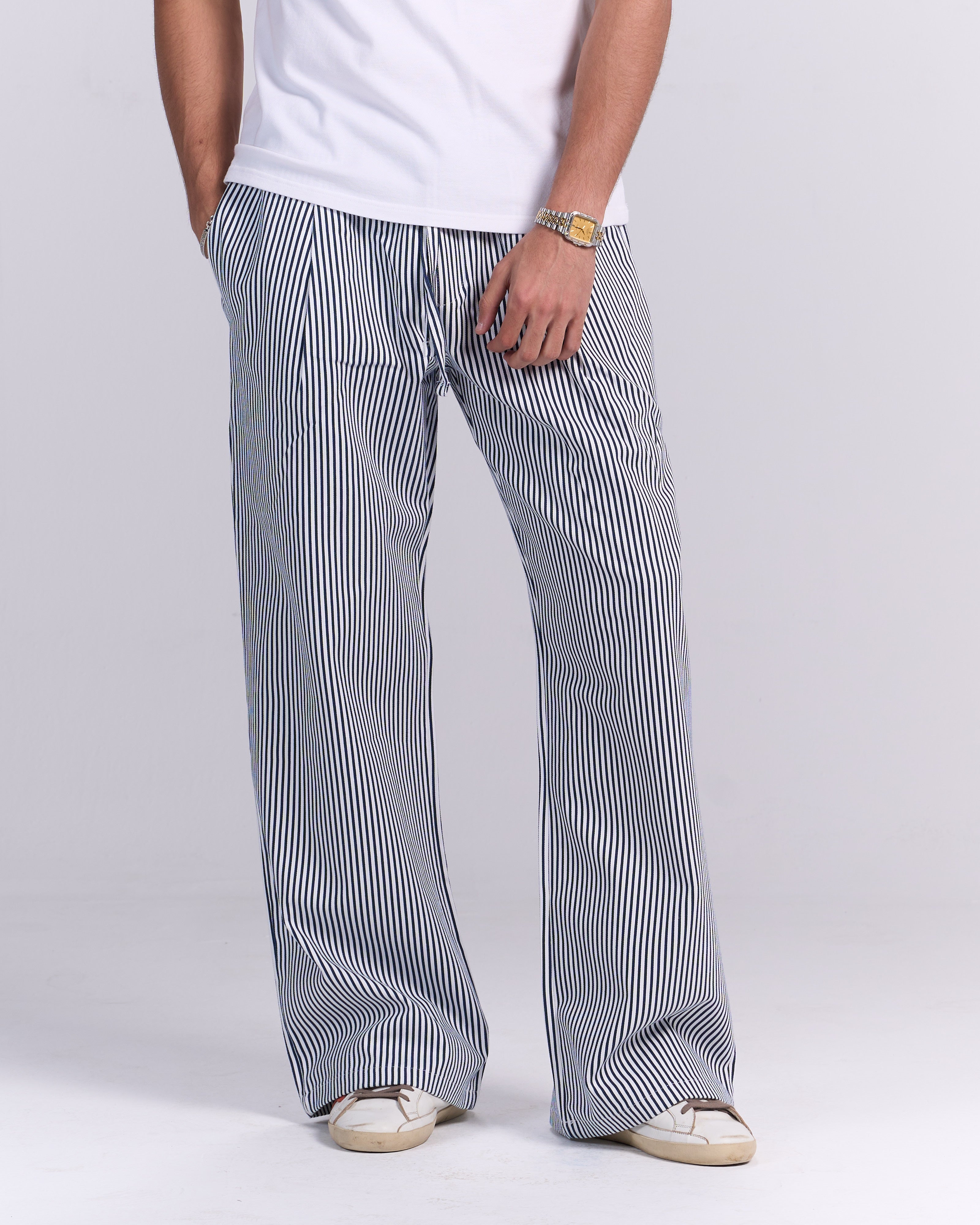 Stripped trousers