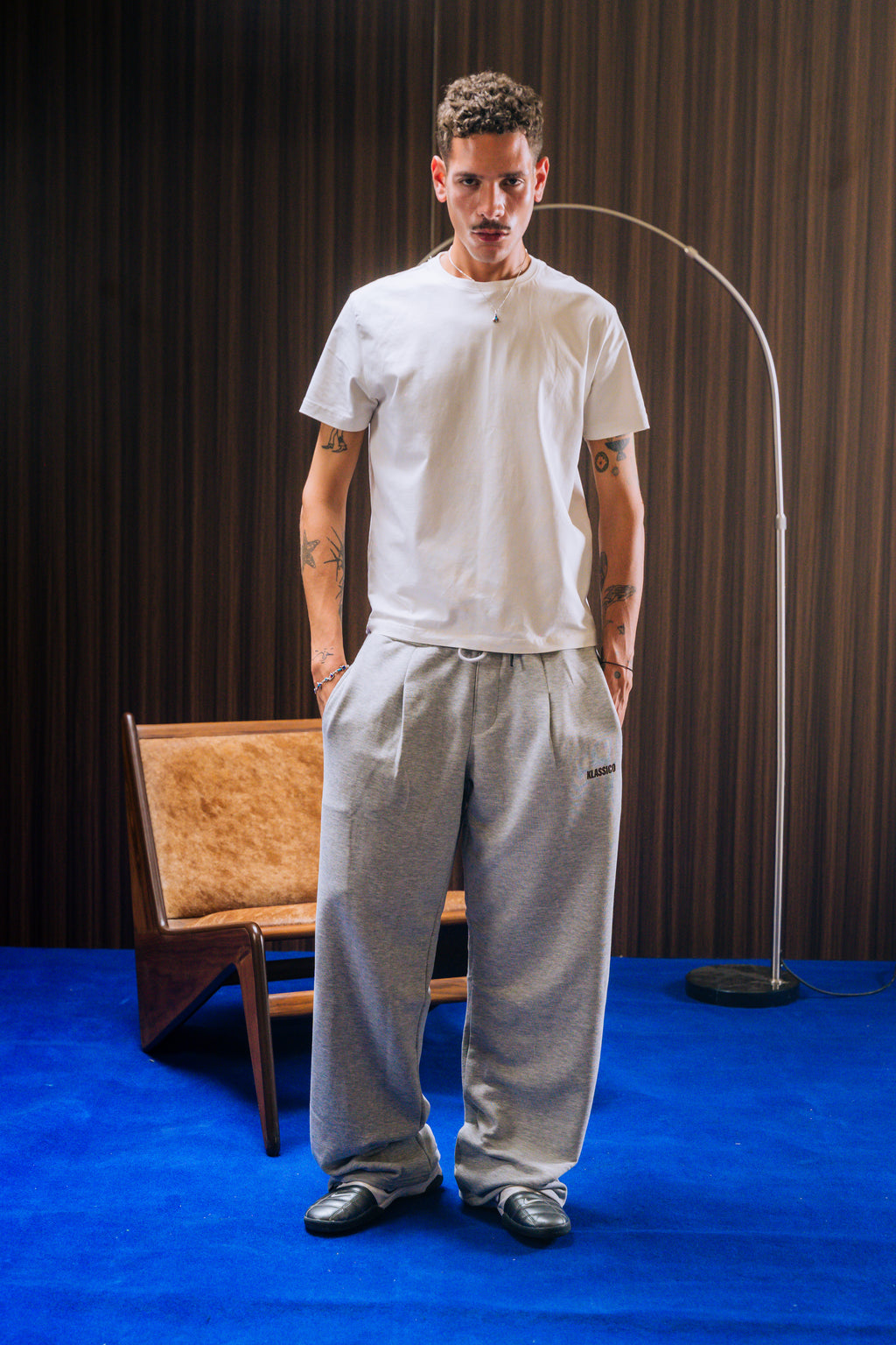 K Basics Sweat Pants - Grey